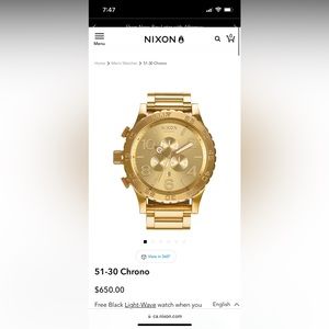 Nixon men watches